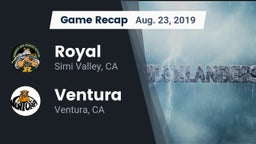 Recap: Royal  vs. Ventura  2019