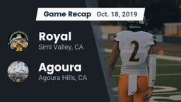 Recap: Royal  vs. Agoura  2019