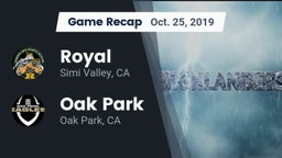 Recap: Royal  vs. Oak Park  2019
