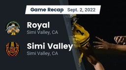 Recap: Royal  vs. Simi Valley  2022