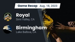 Recap: Royal  vs. Birmingham  2023