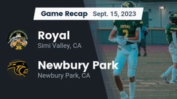 Recap: Royal  vs. Newbury Park  2023