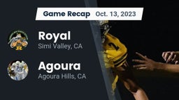 Recap: Royal  vs. Agoura  2023