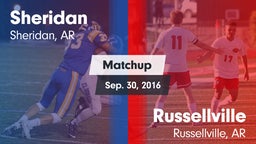 Matchup: Sheridan vs. Russellville  2016
