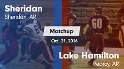 Matchup: Sheridan vs. Lake Hamilton  2016