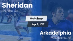 Matchup: Sheridan vs. Arkadelphia  2017