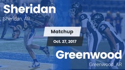 Matchup: Sheridan vs. Greenwood  2017