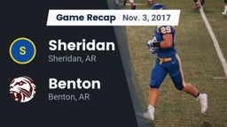 Recap: Sheridan  vs. Benton  2017