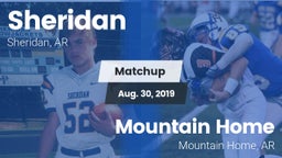 Matchup: Sheridan vs. Mountain Home  2019