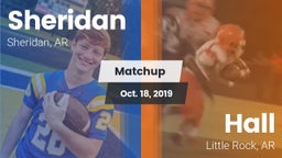 Matchup: Sheridan vs. Hall  2019