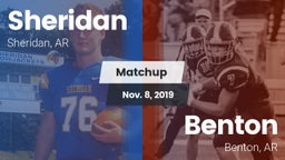 Matchup: Sheridan vs. Benton  2019