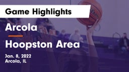 Arcola  vs Hoopston Area   Game Highlights - Jan. 8, 2022