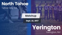 Matchup: North Tahoe vs. Yerington  2017