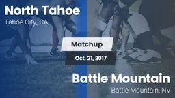 Matchup: North Tahoe vs. Battle Mountain  2017