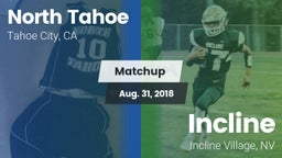 Matchup: North Tahoe vs. Incline  2018