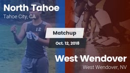 Matchup: North Tahoe vs. West Wendover  2018