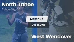 Matchup: North Tahoe vs. West Wendover 2018