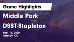 Middle Park  vs DSST-Stapleton Game Highlights - Feb. 11, 2020