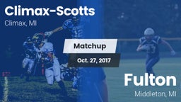Matchup: ******-Scotts vs. Fulton  2017