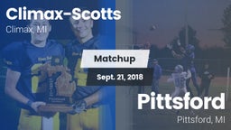 Matchup: ******-Scotts vs. Pittsford  2018