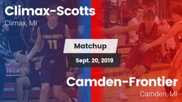 Matchup: ******-Scotts vs. Camden-Frontier  2019