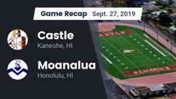 Recap: Castle  vs. Moanalua  2019