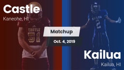 Matchup: Castle vs. Kailua  2019