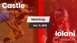 Matchup: Castle vs. Iolani  2019