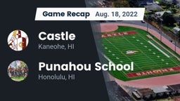 Recap: Castle  vs. Punahou School 2022