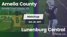 Matchup: Amelia County vs. Lunenburg Central  2017