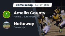 Recap: Amelia County  vs. Nottoway  2017