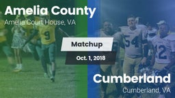 Matchup: Amelia County vs. Cumberland  2018