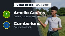 Recap: Amelia County  vs. Cumberland  2018