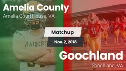 Matchup: Amelia County vs. Goochland  2018