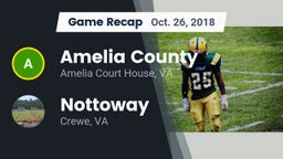 Recap: Amelia County  vs. Nottoway  2018