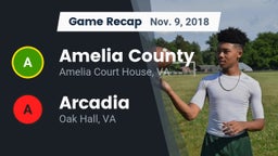 Recap: Amelia County  vs. Arcadia  2018