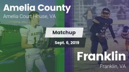 Matchup: Amelia County vs. Franklin  2019