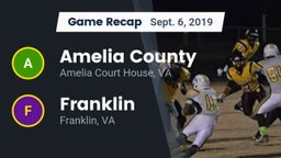 Recap: Amelia County  vs. Franklin  2019