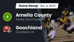 Recap: Amelia County  vs. Goochland  2019