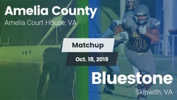 Matchup: Amelia County vs. Bluestone  2019