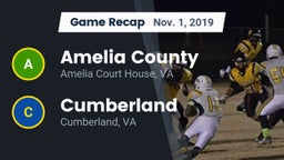 Recap: Amelia County  vs. Cumberland  2019