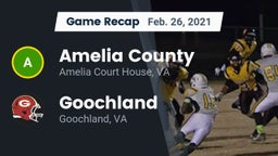 Recap: Amelia County  vs. Goochland  2021