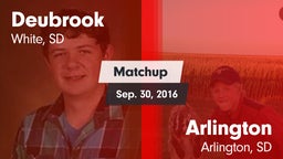 Matchup: Deubrook vs. Arlington  2016