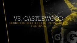 Deubrook football highlights Vs. Castlewood