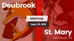 Matchup: Deubrook vs. St. Mary  2018