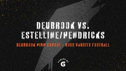 Deubrook football highlights Deubrook vs. Estelline/Hendricks