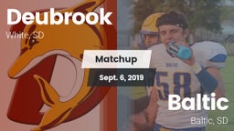 Matchup: Deubrook vs. Baltic  2019