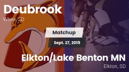 Matchup: Deubrook vs. Elkton/Lake Benton MN  2019