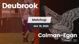 Matchup: Deubrook vs. Colman-Egan  2020