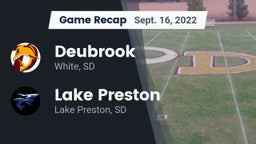 Recap: Deubrook  vs. Lake Preston  2022